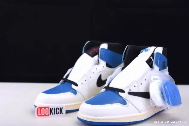 Kick Theory Air Travis Scott Jordan Blue White DH3227-105 and 1 0619